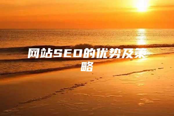 网站SEO的优势及策略