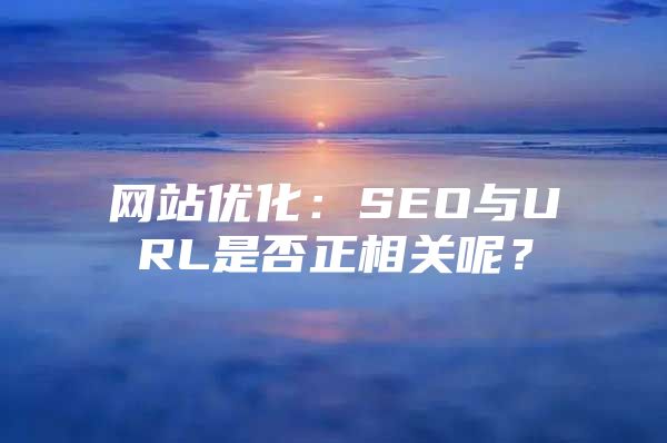 网站优化：SEO与URL是否正相关呢？