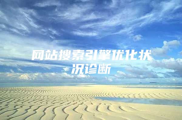 网站搜索引擎优化状况诊断