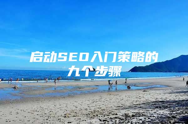 启动SEO入门策略的九个步骤