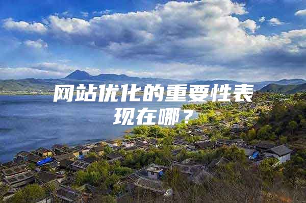 网站优化的重要性表现在哪？