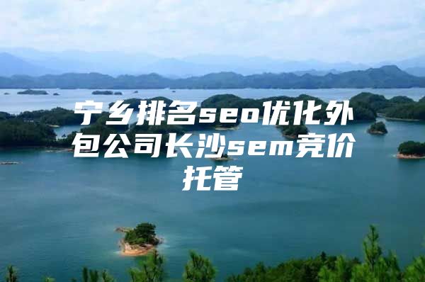宁乡排名seo优化外包公司长沙sem竞价托管