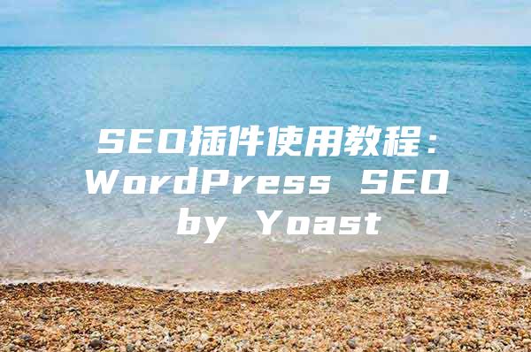 SEO插件使用教程：WordPress SEO by Yoast