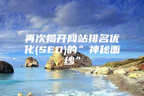 再次揭开网站排名优化(SEO)的”神秘面纱”