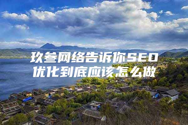 玖叁网络告诉你SEO优化到底应该怎么做