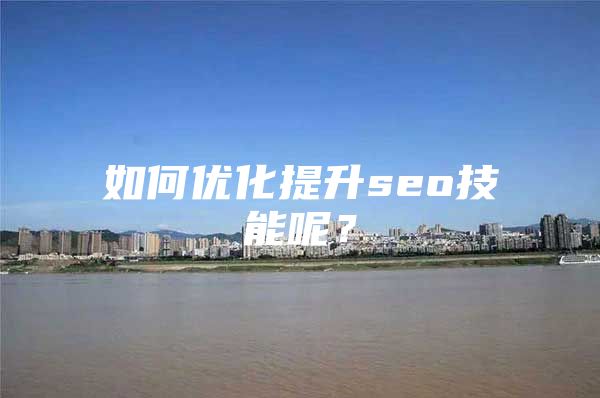如何优化提升seo技能呢？