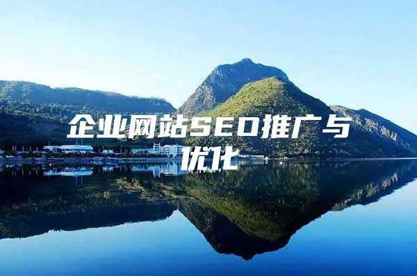 企业网站SEO推广与优化
