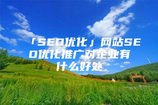 「SEO优化」网站SEO优化推广对企业有什么好处