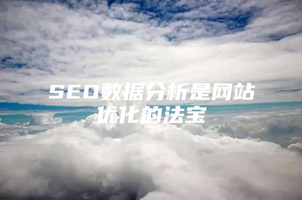 SEO数据分析是网站优化的法宝