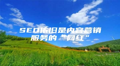 SEO依旧是内容营销服务的“网红”
