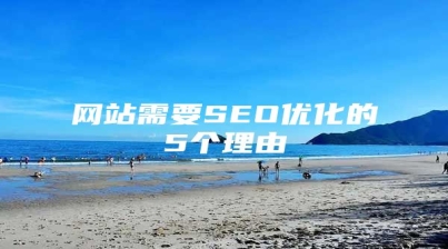 网站需要SEO优化的5个理由