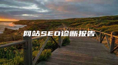 网站SEO诊断报告