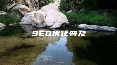 SEO优化普及
