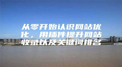 从零开始认识网站优化，用插件提升网站收录以及关键词排名