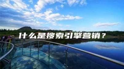什么是搜索引擎营销？