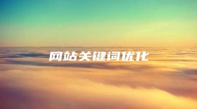 网站关键词优化