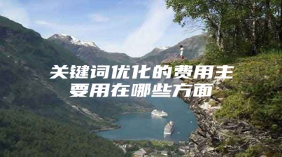 关键词优化的费用主要用在哪些方面
