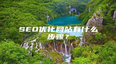 SEO优化网站有什么步骤？