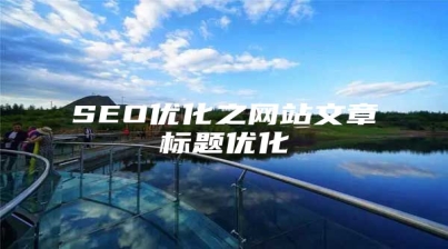 SEO优化之网站文章标题优化