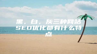黑，白，灰三种网站SEO优化都有什么特点