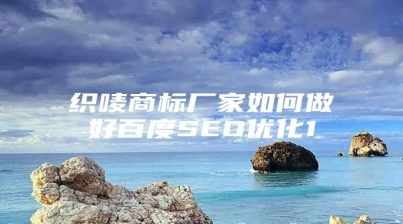 织唛商标厂家如何做好百度SEO优化1